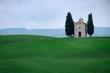 Vitaleta Chapel, Tuscany, Italy