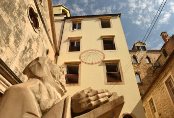 Wall Mural - Hvar old town on island of Hvar, Croatia