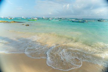 tropical beach and sea