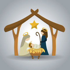 Wall Mural - Merry Christmas design 