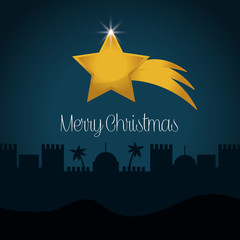 Wall Mural - Merry Christmas design 