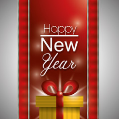 Canvas Print - Happy New Year design 