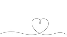Valentines Day Heart Background Vector Illustration.
