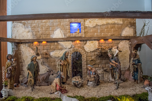Fotografie, Obraz Nacimiento 24 diciembre, navidad, reyes magos, pastores, religion, tradiciones,