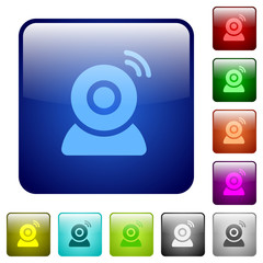 Poster - Wireless camera color square buttons