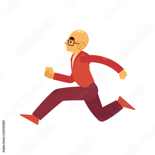 Man In Sportswear And Eyeglasses Running Isolated On White Background Side View Of Adult Active Male Character Jogging In Flat Cartoon Vector Illustration For Healthy And Sporty Lifestyle Concept Buy This,Drawing For Dummies Pdf Free Download