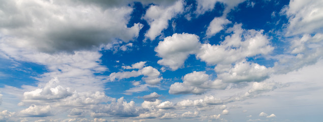 Wall Mural - Blue sky with clouds