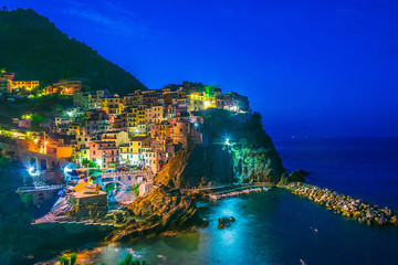 Poster - Picturesque town of Manarola, Liguria, Italy