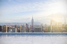 Modern Rooftop With NY View