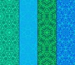 © Bonya Sharp Claw - Set Of Ornamental Design. Modern Seamless Geometry Pattern. Vector Illustration. For Interior Design, Printing, Web And Textile Design