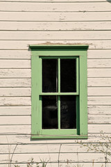 old wooden window frames