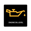 © tapui - warning dashboard car icon, engine oil level