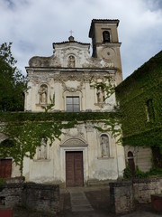 Lungo il Po tra Casale Monferrato e Trino Vercellese (Piemonte)