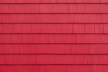 Red Shingle Wall Background