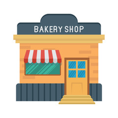 Canvas Print - shop   bakery   store