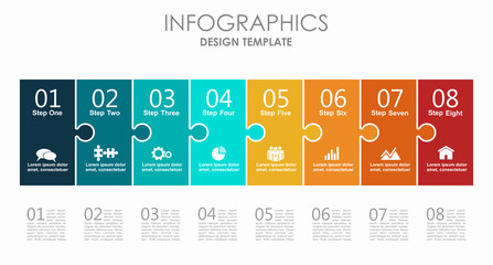 Infographic design template with place for your data. Vector illustration.