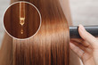 © Parilov - Oil hair treatment for woman. Concept hairdresser spa salon