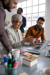 Poster - Business People Working Together