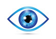 blue Realistic eyeball