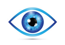 Blue Realistic Eyeball