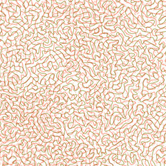 Entangled dotwork path with lots of dots pattern. Abstract background. Vector illustration.