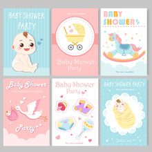 Baby Shower Party Invitation Card