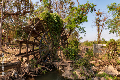 Fotografia, Obraz Li Phi Falls, 4000 Islands, Mekong River, Laos