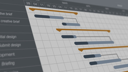 project management concept