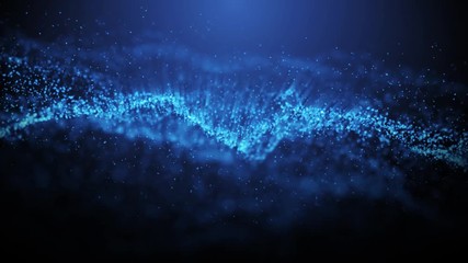 Wall Mural - abstract blue background