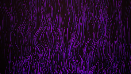 Wall Mural - abstract big data visualization. long exposure neon lights background. abstract data flow background
