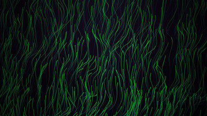 Wall Mural - abstract big data visualization. long exposure neon lights background. abstract data flow background