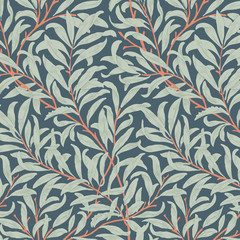 Wall Mural - Willow Bough by William Morris (1834-1896). Original from the MET Museum. Digitally enhanced by rawpixel.