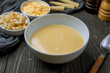 Wall Mural - corn cream soup