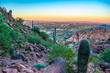 Colorful Sunrise on Camelback Mountain in Phoenix, Arizona