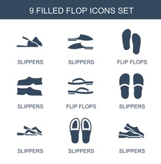 Sticker - 9 flop icons