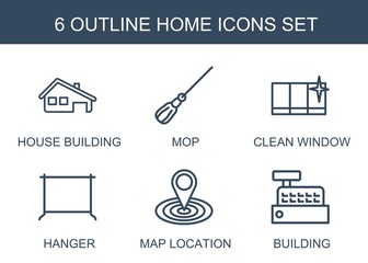 Poster - home icons