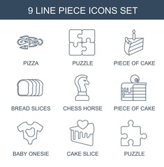 Sticker - 9 piece icons