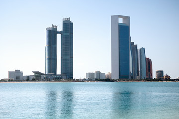 Wall Mural - Abu Dhabi skyline, UAE