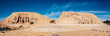 Great temples of Abu Simbel panoramic view