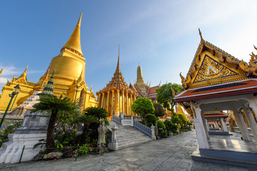 Royal grand palace a famous tourist destination of Bangkok