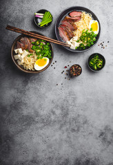 Canvas Print - Japanese soup ramen