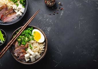 Canvas Print - Japanese soup ramen