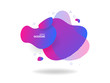 © gerik_a - Liquid color abstract shapes, abstract design background. Abstract vector gradient elements for logo, banner, post