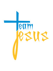 Wall Mural - freunde team crew jesus kreuz christus christ katholisch evangelisch glauben religion kirche gott beten heilig engel sohn gottes symbol bibel logo design