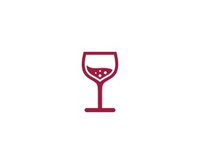 Sticker - Wine logo