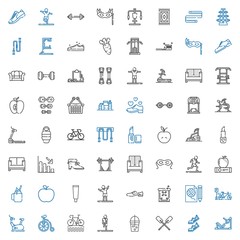 Sticker - lifestyle icons set