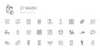 © NinjaStudio - wash icons set
