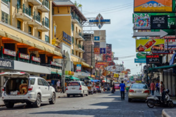 Naklejka na meble バンコク　カオサン