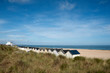 Beach houses in Ouistreham, Normandy,France