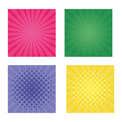 Poster - set burst pattern colors